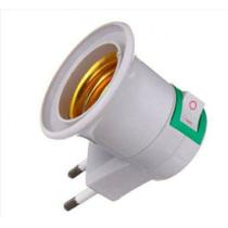 Adaptador de lâmpada Soquete E27 Bocal Tomada Botão Liga Desliga Postagem em 24h - Saara Online