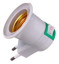 Adaptador De Lâmpada Soquete E27 Bocal Tomada