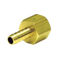 Adaptador de latão HOMEPLUS+ 1/4 polegadas D x 1/4 polegadas D Hose Barb