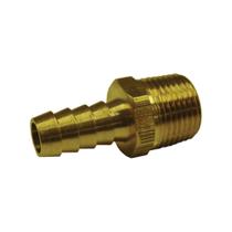 Adaptador de latão JMF para encaixe de tubulação de mangueira 4,8 mm x 6,4 mm amarelo