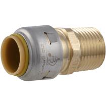 Adaptador de Latón de 1/2 Pulgada para Conexión de Manguera SharkBite UR120A Adaptador de Latón de 1/2 Pulgada para Conexión de Manguera SharkBite UR120A