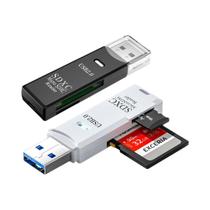 Adaptador De Leitor De Cartão USB 3.0 2.0 De Alta Velocidade NNBILI 1-2 Peças De Memória SD TF Para