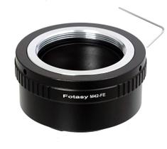Adaptador de lente Fotasy Copper M42 para E Mount para Sony a7 a7r
