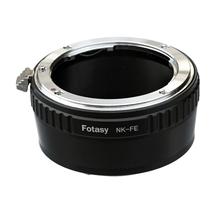 Adaptador de lente Fotasy F Mount to E-Mount para Nikon Sony
