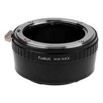 Adaptador De Lente Fotodiox Nikon F Para Sony Nex E-mount