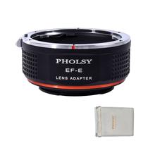 Adaptador de lente PHOLSY Manual Focus Canon EOS EF para Sony E Mount