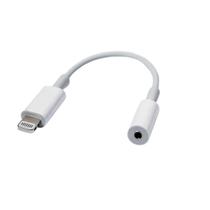 Adaptador de Lightning para Jack P2 3.5mm com Fone de Ouvido