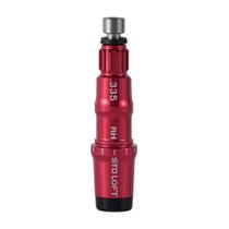 Adaptador de luva para shaft de golfe .335, ponta para destros, vermelho