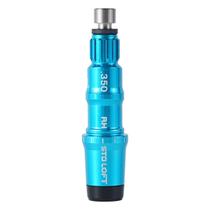 Adaptador de luva para shaft de golfe .350, destro, azul Adaptador de luva para shaft de golfe .350, destro, azul