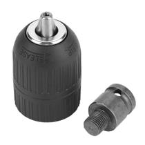 Adaptador de Mandril Keyless para Conversão de Chave de Impacto, 1/2 "Rosca, 2-13mm, 1/2"-20UNF