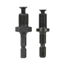 Adaptador De Mandril Para Furadeira De 1/2 E 3/8 Polegadas Com Haste Hexagonal E Rosca Macho, Peça