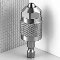 Adaptador De Mandril Pneumático De Troca Rápida Com 3 Garras E Haste Hexagonal Para Marcenaria