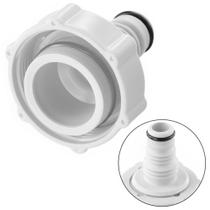 Adaptador de Mangueira 24mm Válvula de Drenagem Piscina Branco Adaptador de Mangueira 24mm Válvula de Drenagem Piscina Branco
