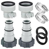 Adaptador de mangueira de piscina Conector de conversão PAMASE Mangueiras de 1,5 e 1,25 Adaptador de mangueira de piscina Conector de conversão PAMASE Mangueiras de 1,5 e 1,25