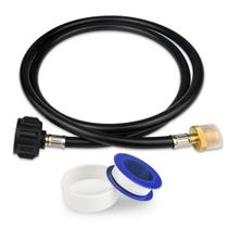 Adaptador de mangueira de propano KOMAN de 1 lb a 20 lb para aquecedores Buddy Adaptador de mangueira de propano KOMAN de 1 lb a 20 lb para aquecedores Buddy