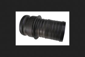 Adaptador de mangueira PACER Polipropileno macho 2" de diâmetro preto