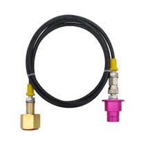 Adaptador De Mangueira Para Tanque De CO2 Rosa Para Máquina De Água Com Gás Sodastream Conexão Adaptador De Mangueira Para Tanque De CO2 Rosa Para Máquina De Água Com Gás Sodastream Conexão
