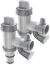 Adaptador de Manguera para Piscina MASCARRY con Válvula de Émbolo 2 Pack