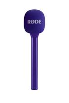 Adaptador de Mano para Micrófono Rode Interview GO Morado Adaptador de Mano para Micrófono Rode Interview GO Morado
