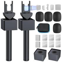 Adaptador de Microfone Portátil GAHOGA 2 Unidades com Protetor de Espuma