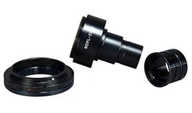 Adaptador de Microscópio OMAX 4 para Câmeras Canon DSLR - Lente 2X + 23,2-30,5 mm