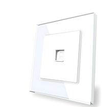 Adaptador De Módulo RJ45 De Vidro Temperado De Alta Resistência Painel Delviz Interface De Rede Para Adaptador De Módulo RJ45 De Vidro Temperado De Alta Resistência Painel Delviz Interface De Rede Para