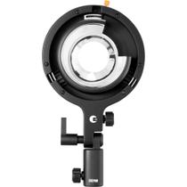 Adaptador de Montagem Bowens Zhiyun EX1H04 para Iluminador Molus G60 (ZY A-Mount) Adaptador de Montagem Bowens Zhiyun EX1H04 para Iluminador Molus G60 (ZY A-Mount)
