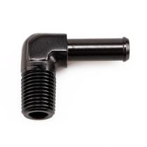 Adaptador de montagem de 90 graus 1/4 NPT macho para 3/8 de mangueira Barb