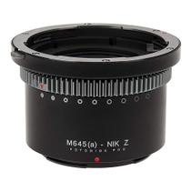 Adaptador de montagem de lente Fotodiox Pro IRIS Mamiya 645 para Nikon Z
