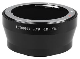Adaptador de montagem de lente Fotodiox Pro Olympus OM Zuiko para Nikon 1