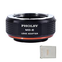 Adaptador de montagem de lente Minolta MD compatível com PHOLSY para Sony E Adaptador de montagem de lente Minolta MD compatível com PHOLSY para Sony E