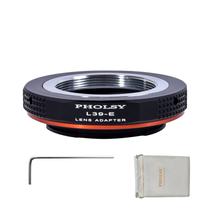 Adaptador de montagem de lente PHOLSY Leica M39 L39 LTM 39mm para Sony E