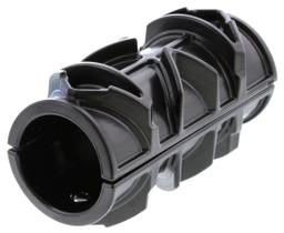 Adaptador de montagem em trilho Scotty 0320 para trilho redondo de 5 cm, preto