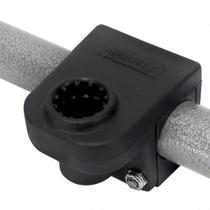 Adaptador de montagem em trilho Scotty 245-BK para trilho redondo ou quadrado de 3,2 cm