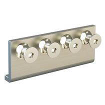 Adaptador de níquel acetinado Doorstop National Hardware N187-003