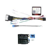 Adaptador De Painel Multimídia De 9 Polegadas Para FIAT STILO 2001-2010 Com Suporte Para GPS E Rádio