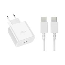 Adaptador De Parede De Cabo USB Tipo C De Carregamento Rápido PD 45W Para Samsung Galaxy S22 S23