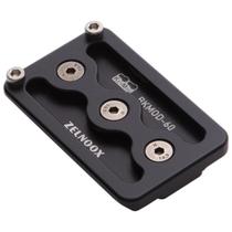 Adaptador de placa de montagem em trilho Zelnoox Keymod para Arca-Swiss/RRS