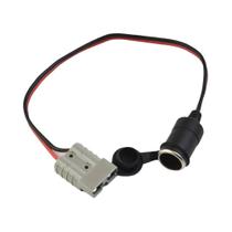 Adaptador De Plugue Anderson De 50 Amp Para Soquete De Cigarro Fêmea De 16A 300mm 1224V 12AWG Para