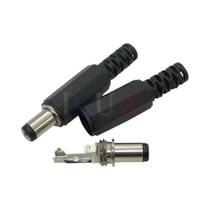 Adaptador De Plugue De Alimentação DC Masculino E Feminino 5.5x2.1 5.5x2.5 Conector Jack CCTV