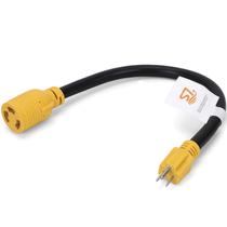 Adaptador de plugue de cabo de alimentação S7 10AWG 15A a 30A 125V 1,8kW