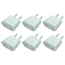 Adaptador de plugue de soquete Carregador de viagem da Europa da UE para os EUA Adaptador de plugue de soquete Carregador de viagem da Europa da UE para os EUA