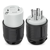 Adaptador de plugue e conector Nilight 30Amp L14-30P L14-30R