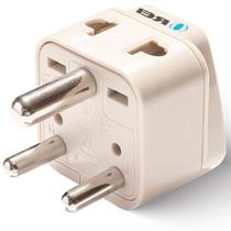 Adaptador de plugue OREI USA para a Índia Tipo D 2 em 1 3000W 250V