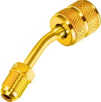 Adaptador de porta de vácuo de carregamento R410a Conversor de latão (1 pacote) - HUOGUO Adaptador de porta de vácuo de carregamento R410a Conversor de latão (1 pacote) - HUOGUO