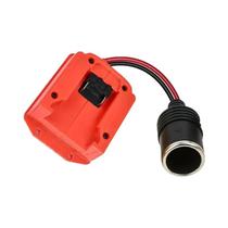 Adaptador De Potência Redutor De 18V Para 12V Com Interface De Acendedor De Cigarros, Conversor De