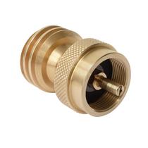 Adaptador de Propano Flame King de 20 lb para 1 lb, Conversor de Latão