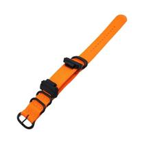 Adaptador De Pulseira De Nylon 16mm Com Fivela De Anel Para Relógios Casio G-Shock GA100 GA400
