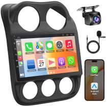 Adaptador de Rádio para Carro Jeep Compass 10,2" QLED com GPS