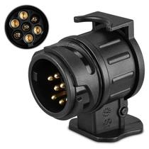 Adaptador De Reboque À Prova d'Água 12V De 13 Pinos Para 7 Pinos Para Caminhões E Caravanas